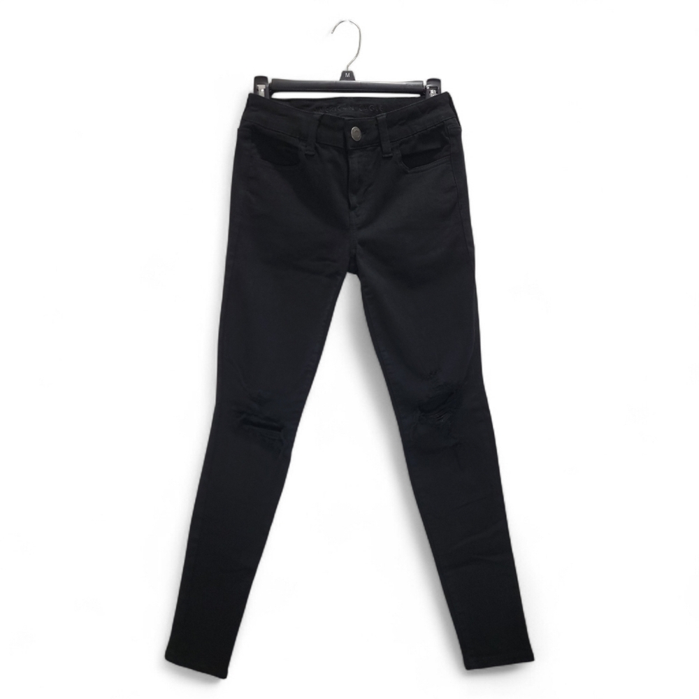 American Eagle Ne(x)t Level Stretch Jegging Black 4 Regular